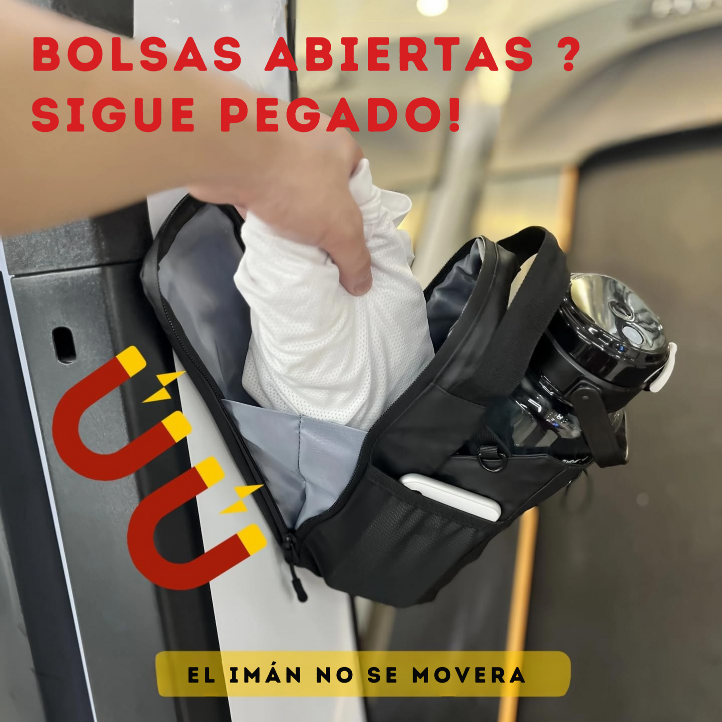 Bolsa Magnética para Gimnasio