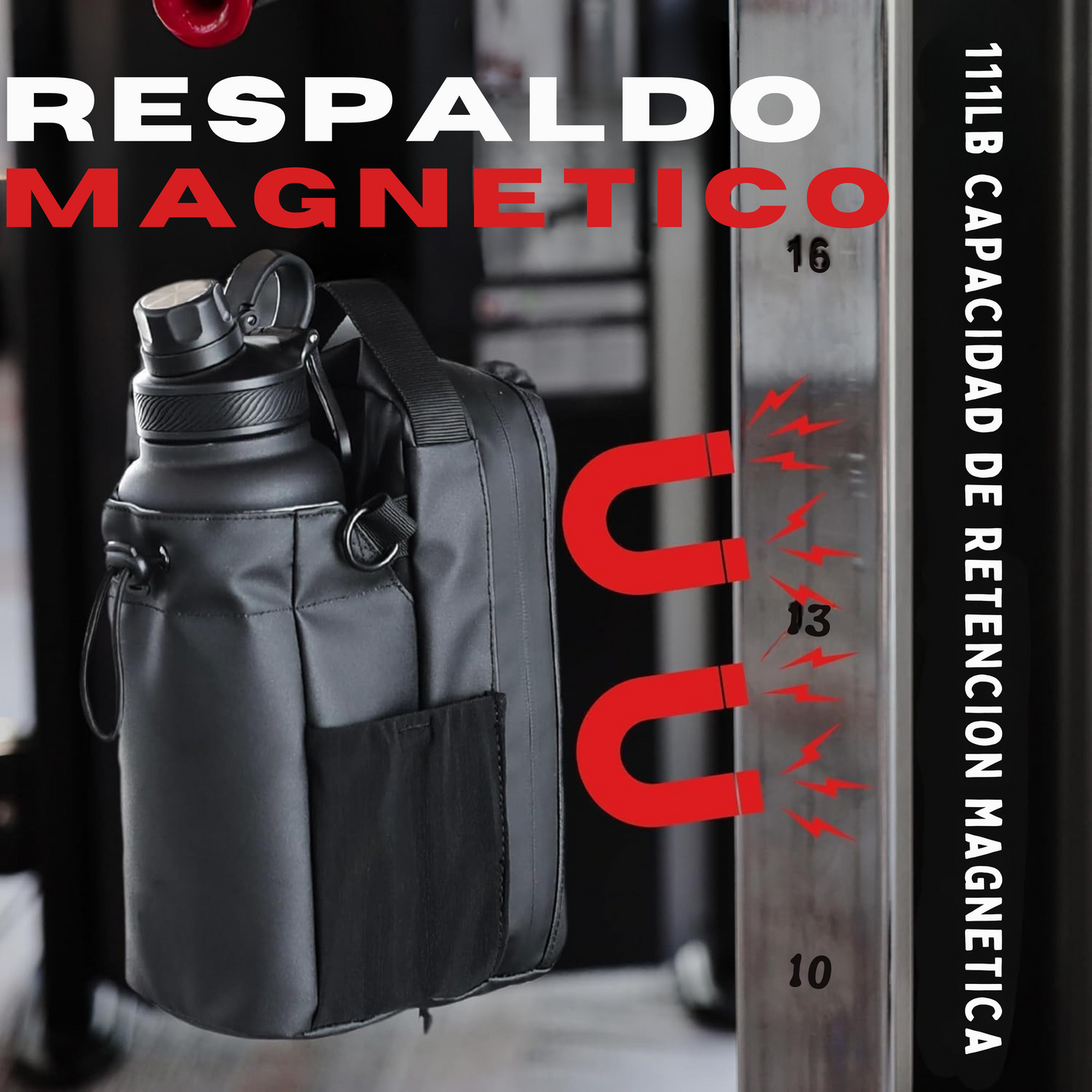 Bolsa Magnética para Gimnasio